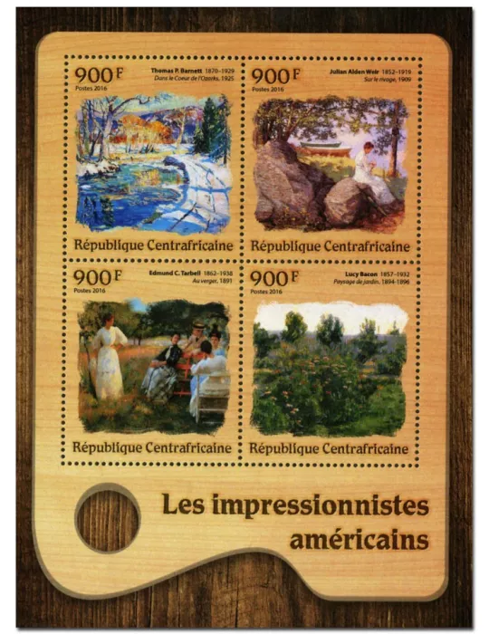 n° 4616 : Timbre CENTRAFRIQUE Poste