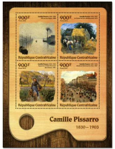 n° 4640 : Timbre CENTRAFRIQUE Poste