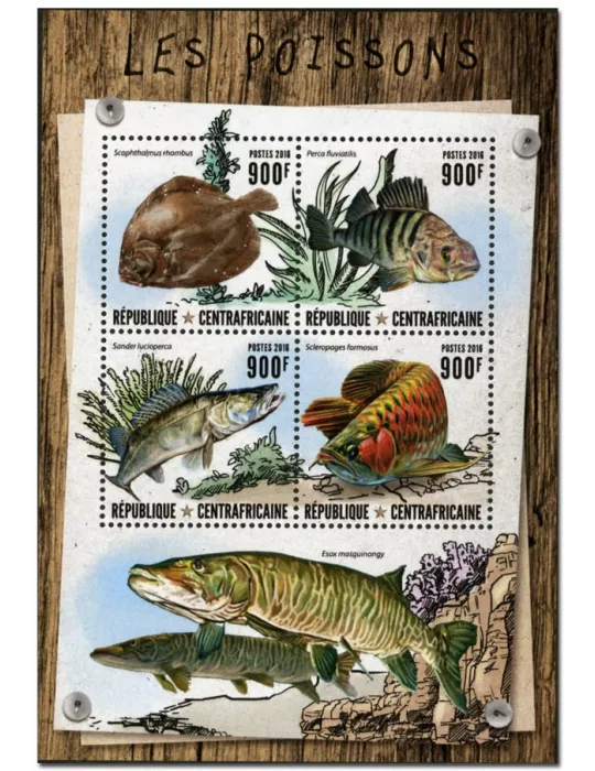 n° 4708 : Timbre CENTRAFRIQUE Poste