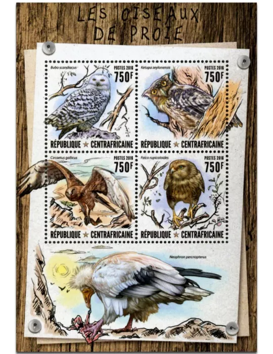 n° 4720 : Timbre CENTRAFRIQUE Poste