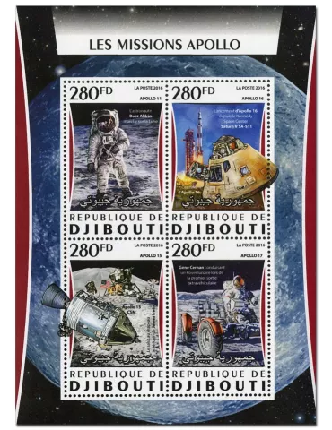 n° 1095 : Timbre DJIBOUTI Poste