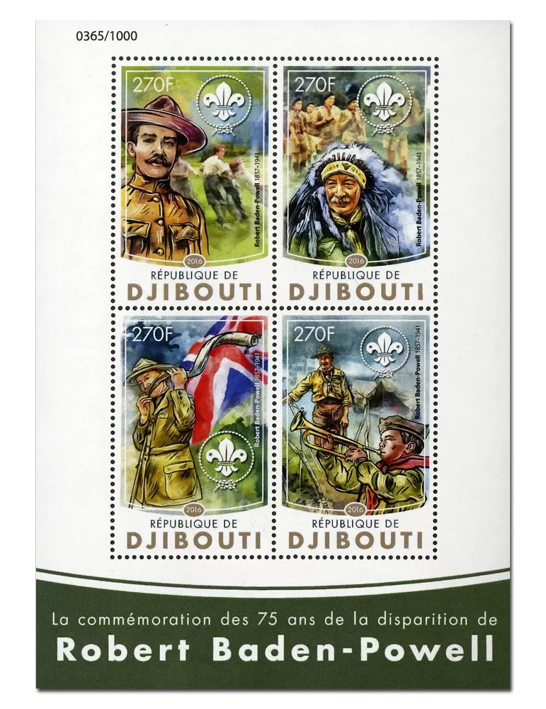 n° 947 : Timbre DJIBOUTI Poste