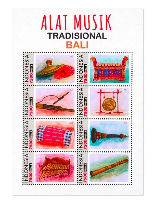 n° 3129/3136 - Timbre INDONESIE Poste