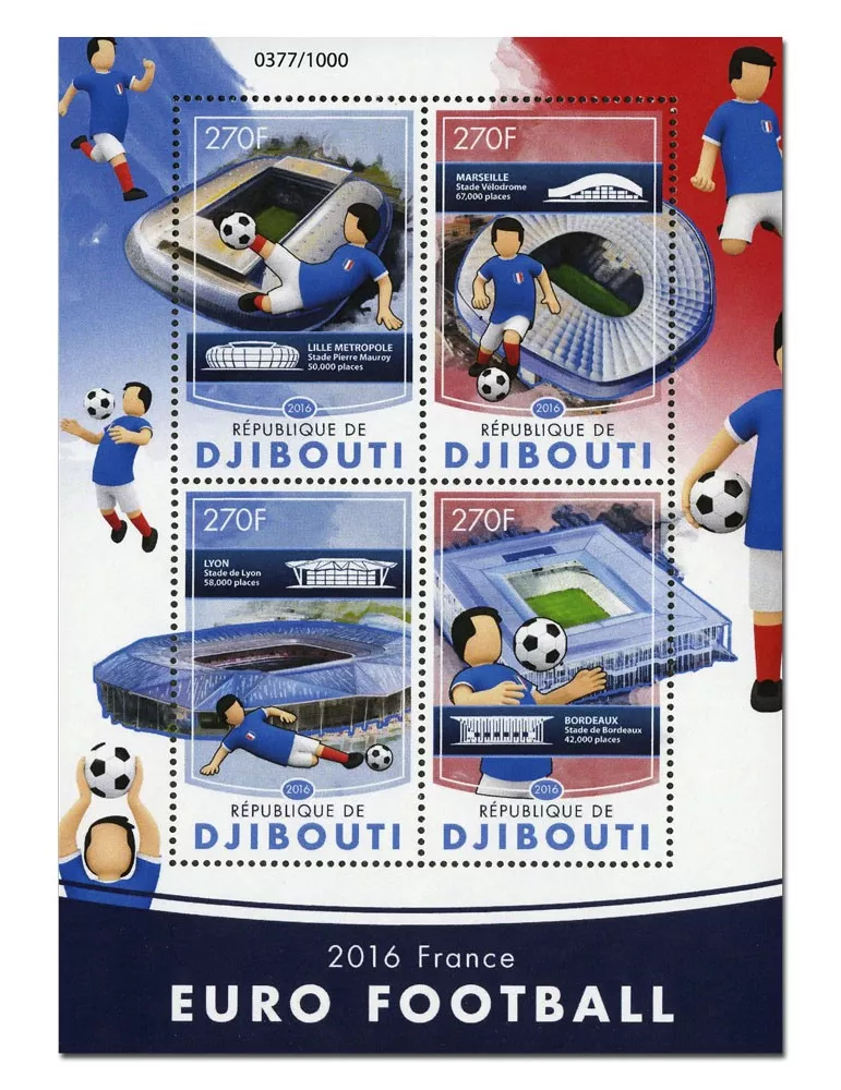 n° 995 : Timbre DJIBOUTI Poste