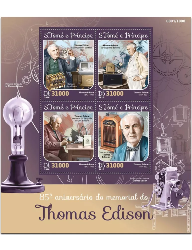 n° 5231 : Timbre SAINT-THOMAS ET PRINCE Poste