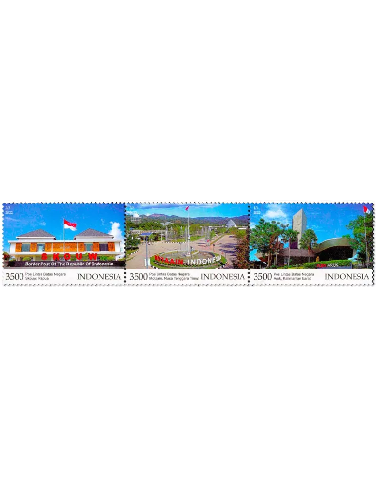 n° 3140/3142 - Timbre INDONESIE Poste
