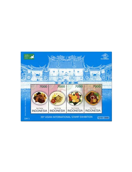 n° 3213/3216 (2 séries) + BF n° 381/385 + BF 261C - Timbre INDONESIE Poste