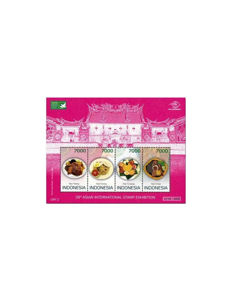 n° 3213/3216 (2 séries) + BF n° 381/385 + BF 261C - Timbre INDONESIE Poste