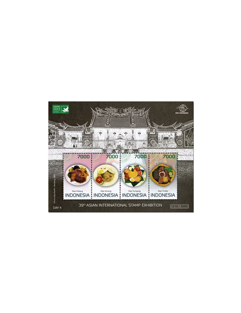 n° 3213/3216 (2 séries) + BF n° 381/385 + BF 261C - Timbre INDONESIE Poste