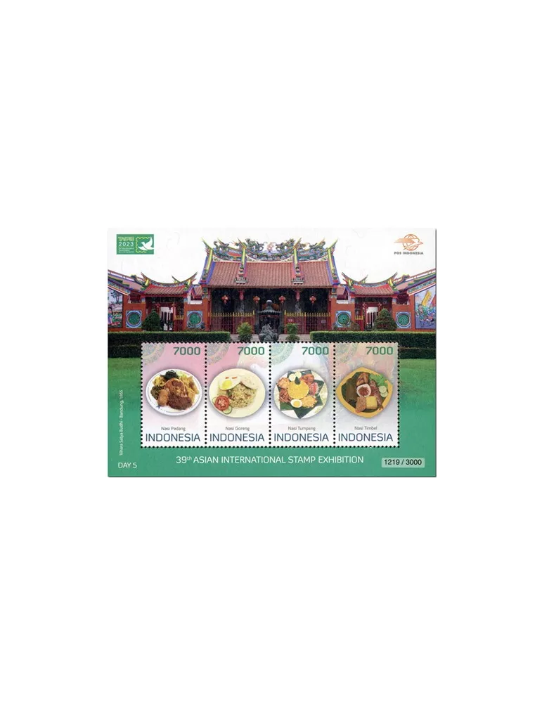 n° 3213/3216 (2 séries) + BF n° 381/385 + BF 261C - Timbre INDONESIE Poste