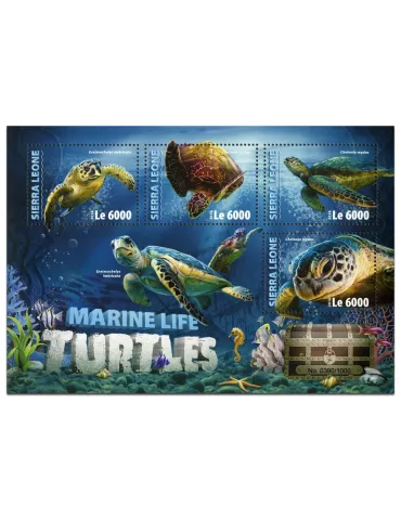 n° 5817 : Timbre SIERRA LEONE Poste