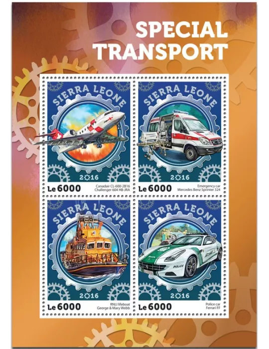 n° 5917 : Timbre SIERRA LEONE Poste