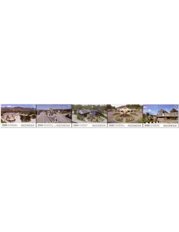 n° 3256/3260 - Timbre INDONESIE Poste