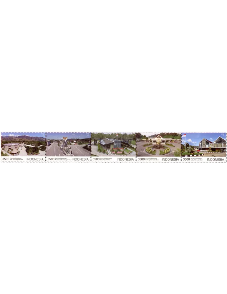 n° 3256/3260 - Timbre INDONESIE Poste