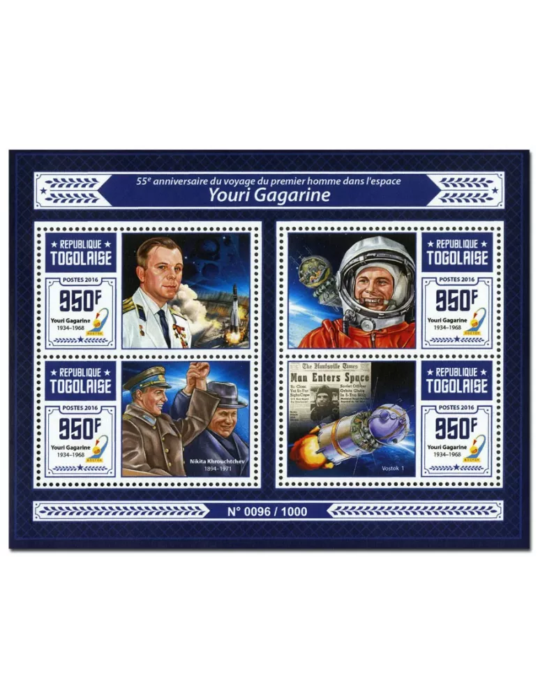 n° 4950 : Timbre TOGO Poste