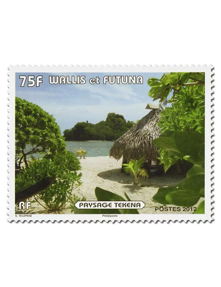 n° 761/762 - Timbre Wallis et Futuna Poste