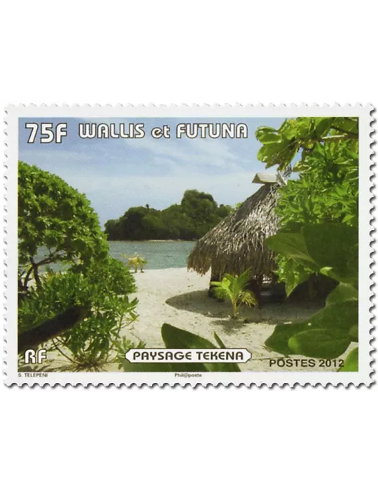 n° 761/762 - Timbre Wallis et Futuna Poste