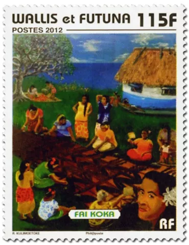 n° 761/762 - Timbre Wallis et Futuna Poste 2