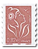 n° 53A (3802B) - Timbre France Autoadhésifs