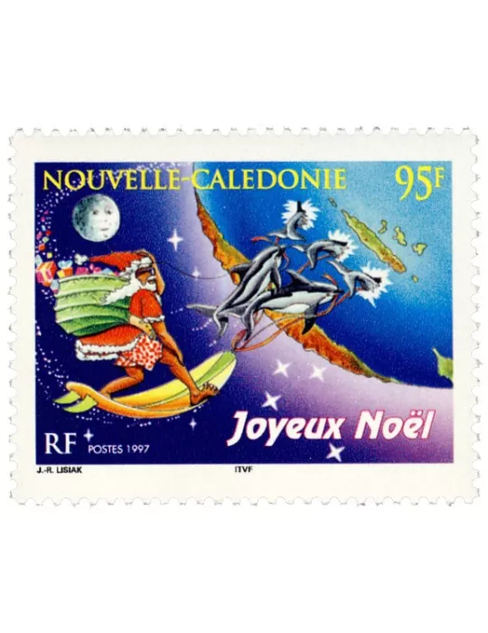 n° 744A/745A - Timbre Nelle-Calédonie Poste