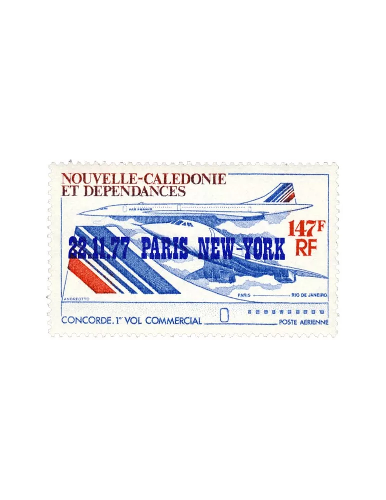 n° 181 - Timbre Nelle-Calédonie Poste aérienne
