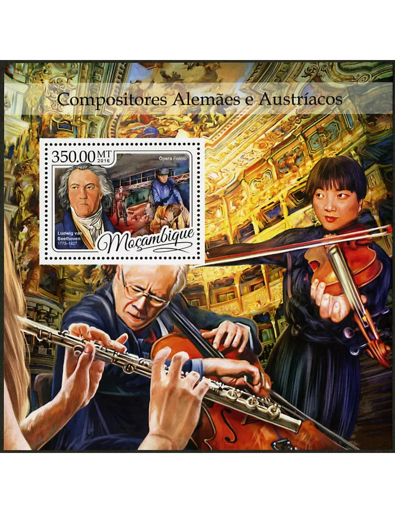 n° 1137 - Timbre MOZAMBIQUE Blocs et feuillets