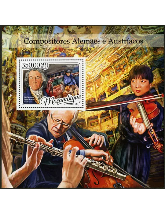 n° 1137 - Timbre MOZAMBIQUE Blocs et feuillets