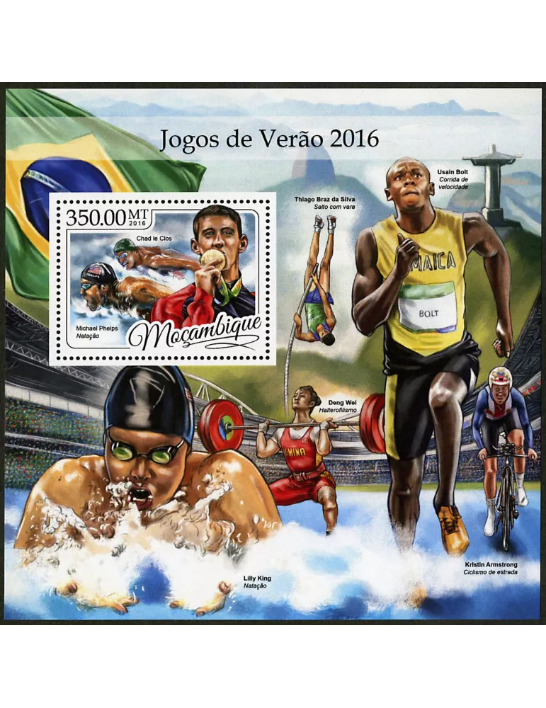 n° 1146 - Timbre MOZAMBIQUE Blocs et feuillets