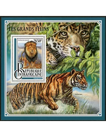 n° 1058 - Timbre CENTRAFRIQUE Blocs et feuillets