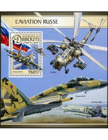 n° 131 - Timbre DJIBOUTI Blocs et feuillets