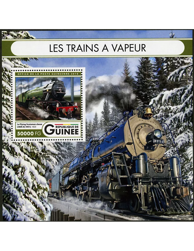n° 2000 - Timbre GUINÉE Blocs et feuillets
