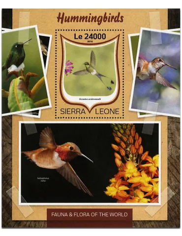 n° 1021 - Timbre SIERRA LEONE Blocs et feuillets