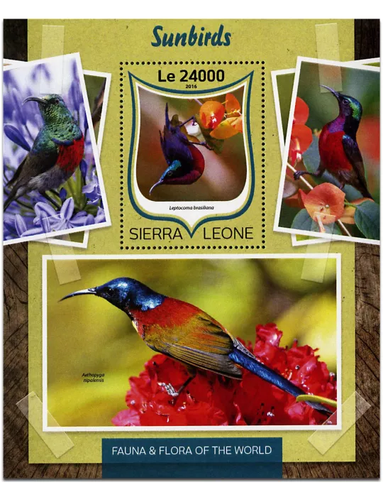 n° 1024 - Timbre SIERRA LEONE Blocs et feuillets