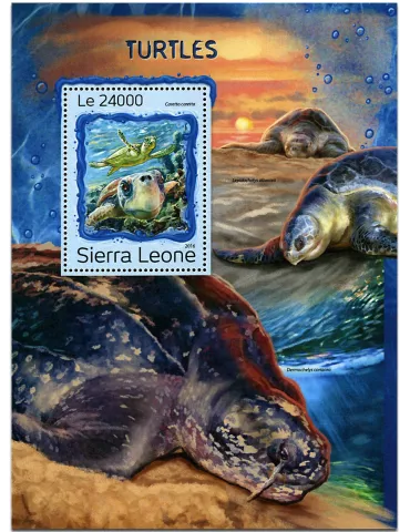 n° 1103 - Timbre SIERRA LEONE Blocs et feuillets