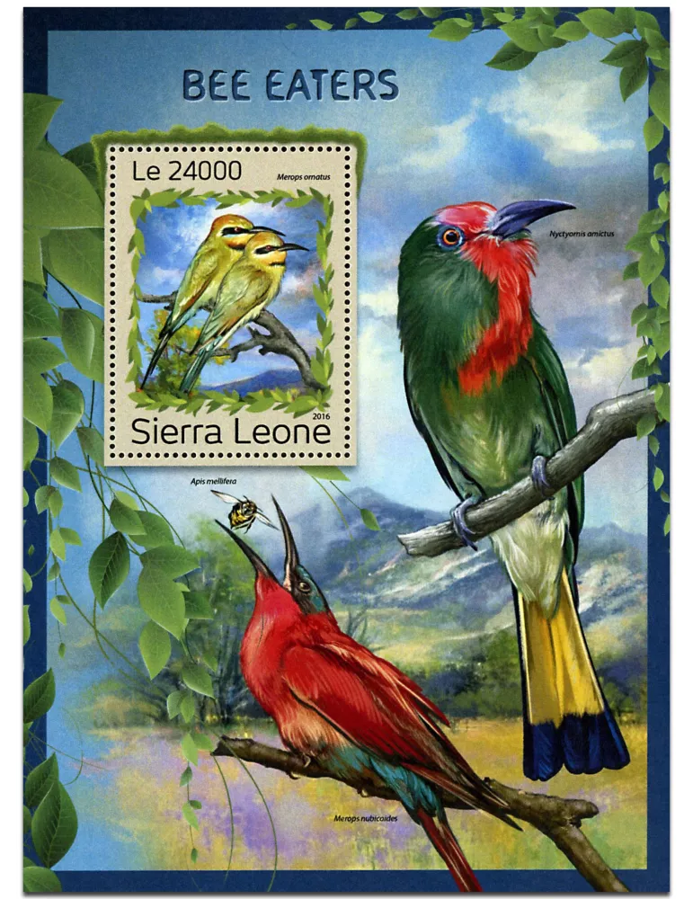 n° 1105 - Timbre SIERRA LEONE Blocs et feuillets