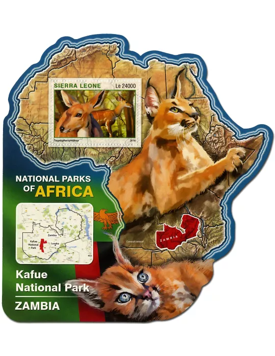 n° 956 - Timbre SIERRA LEONE Blocs et feuillets