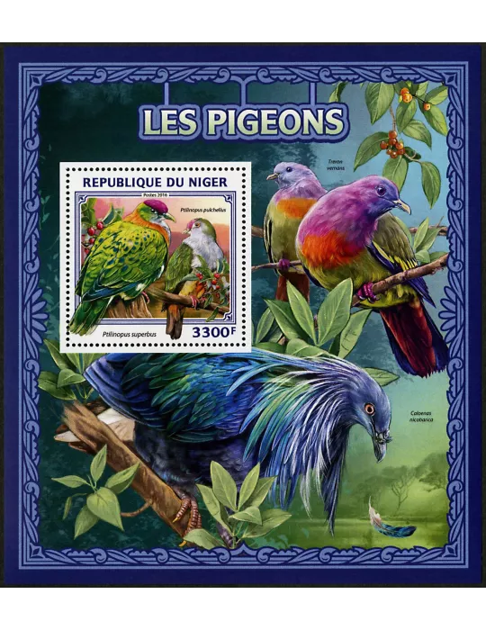 n° 649 - Timbre NIGER Blocs et feuillets