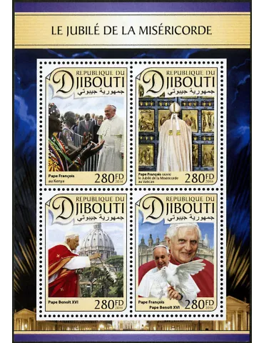 n° 1296 - Timbre DJIBOUTI Poste