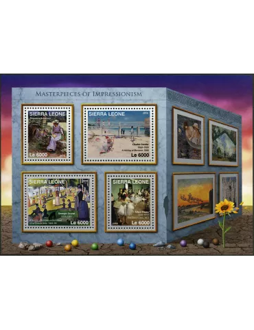 n° 6057 - Timbre SIERRA LEONE Poste