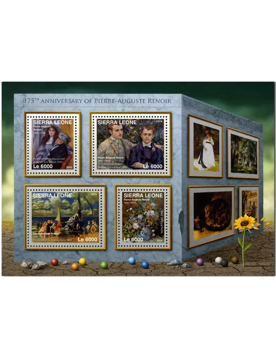 n° 6097 - Timbre SIERRA LEONE Poste