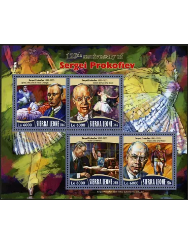 n° 6157 - Timbre SIERRA LEONE Poste