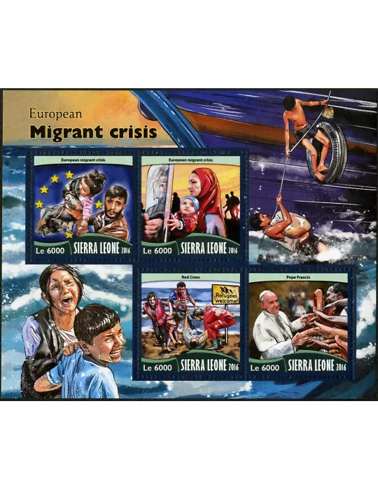 n° 6165 - Timbre SIERRA LEONE Poste