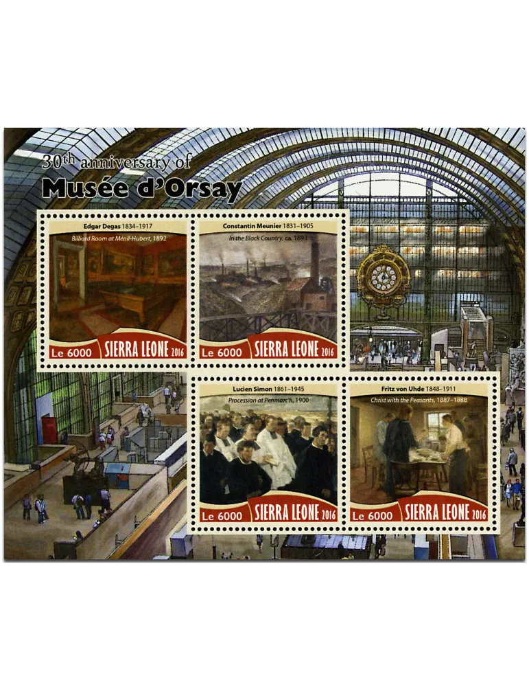 n° 6173 - Timbre SIERRA LEONE Poste