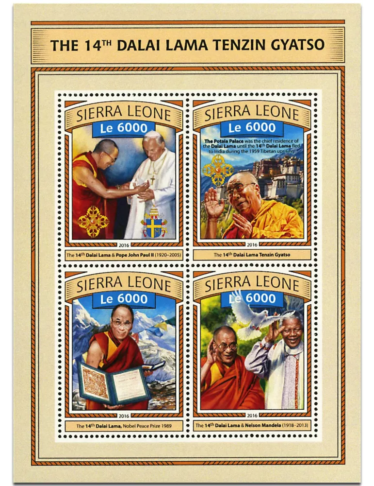 n° 6441 - Timbre SIERRA LEONE Poste