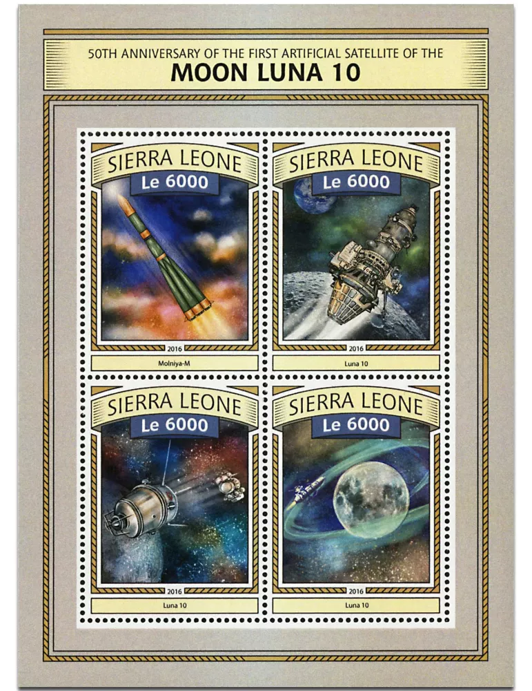 n° 6449 - Timbre SIERRA LEONE Poste