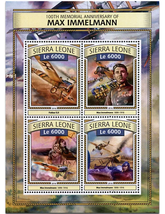 n° 6477 - Timbre SIERRA LEONE Poste