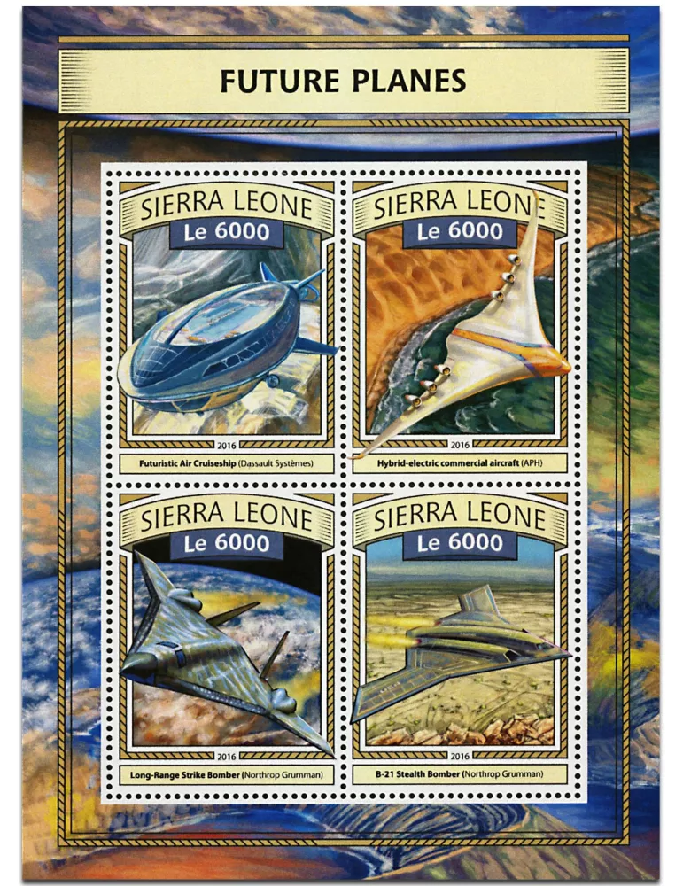 n° 6497 - Timbre SIERRA LEONE Poste