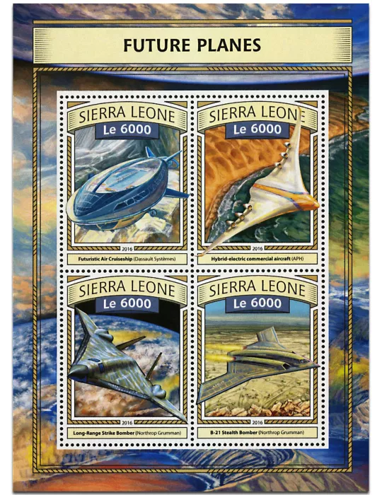 n° 6497 - Timbre SIERRA LEONE Poste