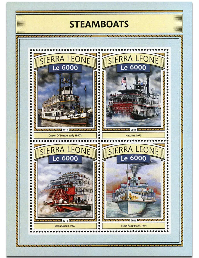 n° 6513 - Timbre SIERRA LEONE Poste