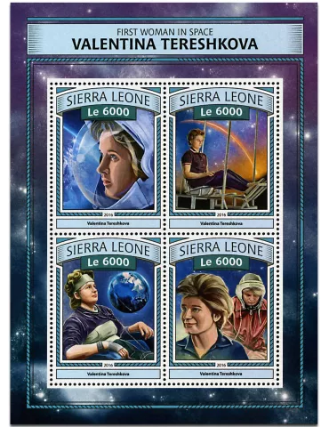 n° 6517 - Timbre SIERRA LEONE Poste